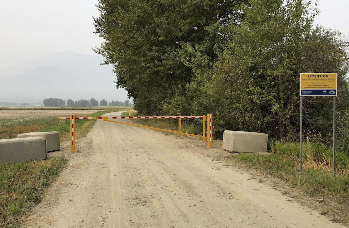 Bi-annual gate closure August 15 – Oct 15, 2025 – South Duck Lake Dike