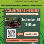 Sept 29, 2026 – Volunteer Opportunity